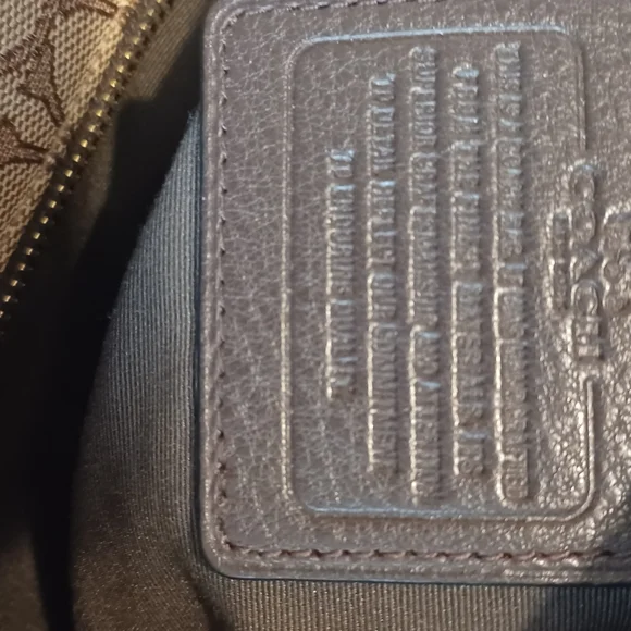 Coach Signature Brown Tote Bag - Picture 8 of 13